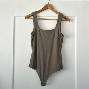 Abercrombie Taupe Bodysuit